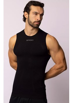 Termoaktywny podkoszulek męski czarny Air, Kolor czarny, Rozmiar S/M, Spaio ze sklepu Primodo w kategorii T-shirty męskie - zdjęcie 184090790