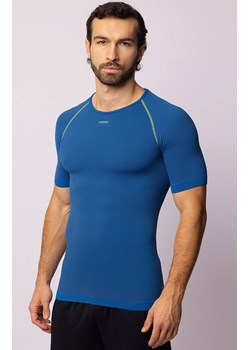Termoaktywna koszulka męska niebiesko-szara Breath, Kolor niebiesko-szary, Rozmiar XL, Spaio ze sklepu Primodo w kategorii T-shirty męskie - zdjęcie 184090811