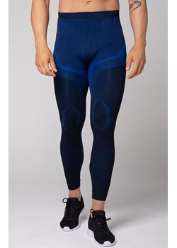 Termoaktywne legginsy męskie czarno-niebieskie Confidence, Kolor czarno-niebieski, Rozmiar L, Spaio ze sklepu Primodo w kategorii Spodnie męskie - zdjęcie 184090852
