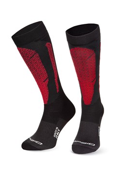 Skarpety sportowe czarno-czerwone Coolmax Adrenaline, Kolor czarno-czerwony, Rozmiar 38-40, Spaio ze sklepu Primodo w kategorii Skarpetki damskie - zdjęcie 184091050