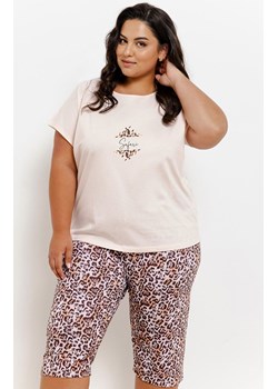 Piżama damska plus size Chrissy 3362, Kolor beżowy-wzór, Rozmiar XXL, Taro ze sklepu Primodo w kategorii Piżamy damskie - zdjęcie 184092463