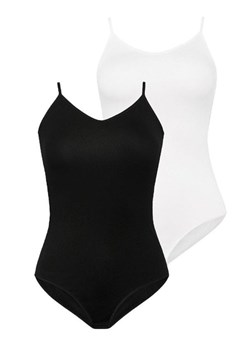 Body damskie 2-pak Classico, Kolor czarno-biały, Rozmiar 3XL, Teyli ze sklepu Primodo w kategorii Body damskie - zdjęcie 184092773