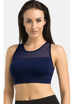 Top damski sportowy ciemnoniebieski Lino, Kolor ciemnoniebieski, Rozmiar L, Teyli ze sklepu Primodo w kategorii Biustonosze - zdjęcie 184092871