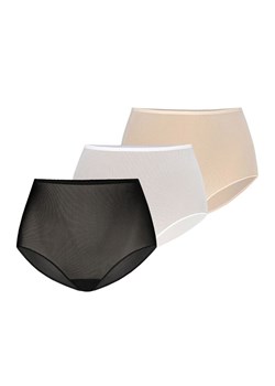 Retro figi wysokie 306 3-pack, Kolor czarny-biały-beżowy, Rozmiar L, Teyli ze sklepu Primodo w kategorii Majtki damskie - zdjęcie 184093170