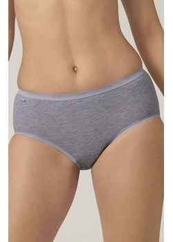 Sloggi figi damskie majtki bawełniane Basic + Midi 10005038, Kolor szary melanż, Rozmiar 38, Sloggi ze sklepu Primodo w kategorii Majtki damskie - zdjęcie 184093254
