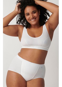 Sloggi Control Maxi wysokie białe figi damskie plus size 10005203, Kolor biały, Rozmiar 38, Sloggi ze sklepu Primodo w kategorii Majtki damskie - zdjęcie 184093342
