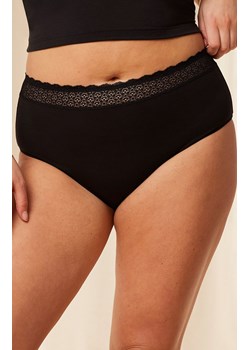 Triumph figi damskie z wysokim stanem czarne Feel of Modal 10214399, Kolor czarny, Rozmiar L, Triumph ze sklepu Primodo w kategorii Majtki damskie - zdjęcie 184093903