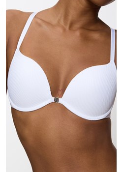 Triumph biustonosz push-up push-up zapinany z przodu biały Harmony Spotlight WHUF 10217429, Kolor biały, Rozmiar 75A, Triumph ze sklepu Primodo w kategorii Biustonosze - zdjęcie 184094313