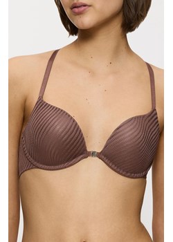 Triumph biustonosz push-up push-up zapinany z przodu ciemnobrązowy Harmony Spotlight WHUF 10217429, Kolor ciemnobrązowy, Rozmiar 80B, Triumph ze sklepu Primodo w kategorii Biustonosze - zdjęcie 184094330