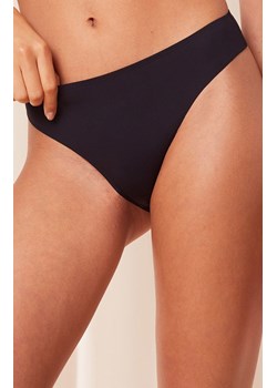 Triumph figi damskie typu tai czarne Pure Micro 10217439, Kolor czarny, Rozmiar 38, Triumph ze sklepu Primodo w kategorii Majtki damskie - zdjęcie 184094334