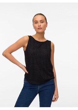 Vero Moda Top w kolorze czarnym ze sklepu Limango Polska w kategorii Bluzki damskie - zdjęcie 184097021