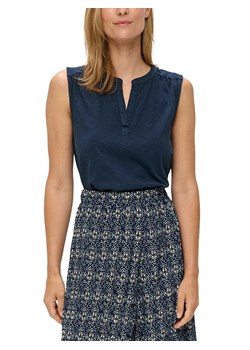 S.OLIVER RED LABEL Top w kolorze granatowym ze sklepu Limango Polska w kategorii Bluzki damskie - zdjęcie 184097093