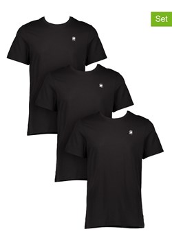 G-Star Koszulki (3 szt.) w kolorze czarnym ze sklepu Limango Polska w kategorii T-shirty męskie - zdjęcie 184097182