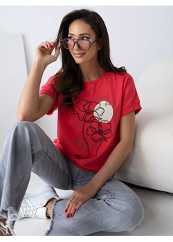 bluzka taravia malinowa one size ze sklepu UBRA w kategorii Bluzki damskie - zdjęcie 184097663