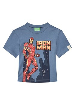 United Colors Of Benetton T-Shirt 35RYG10I1 Niebieski Regular Fit ze sklepu MODIVO w kategorii T-shirty chłopięce - zdjęcie 184098273