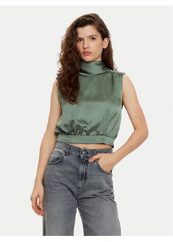HUGO Bluzka Canile-1 50530475 Zielony Regular Fit ze sklepu MODIVO w kategorii Bluzki damskie - zdjęcie 184098301