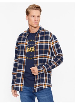 Jack&Jones Koszula 12235982 Granatowy Slim Fit ze sklepu MODIVO w kategorii Koszule męskie - zdjęcie 184098303