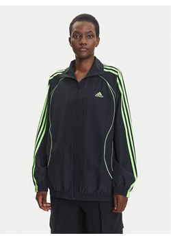 adidas Bluza Teamgeist adicolor JY2585 Czarny Oversize ze sklepu MODIVO w kategorii Bluzy damskie - zdjęcie 184098334