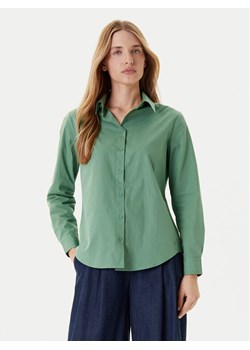 United Colors Of Benetton Koszula 5HAXDQ0AX Zielony Regular Fit ze sklepu MODIVO w kategorii Koszule damskie - zdjęcie 184098361
