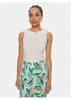 JJXX Bluzka Saga 12273790 Biały Slim Fit ze sklepu MODIVO w kategorii Bluzki damskie - zdjęcie 184098374
