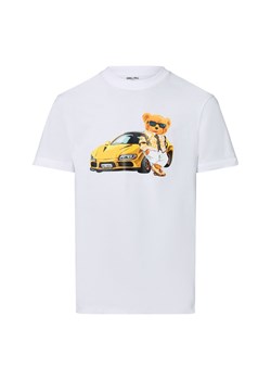 Koszulka męska - Rich Bear Mężczyźni Bawełna biały nadruk ze sklepu vangraaf w kategorii T-shirty męskie - zdjęcie 184099723