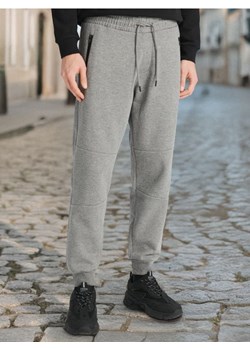 Sinsay - Spodnie dresowe jogger - szary ze sklepu Sinsay w kategorii Spodnie męskie - zdjęcie 184100483