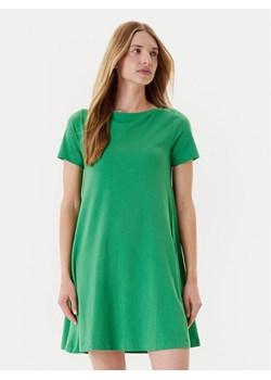 United Colors Of Benetton Sukienka codzienna 3Z1RDV01E Zielony Regular Fit ze sklepu MODIVO w kategorii Sukienki - zdjęcie 184100743