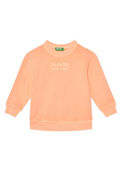 United Colors Of Benetton Bluza 3WITG10J4 Pomarańczowy Relaxed Fit ze sklepu MODIVO w kategorii Bluzy dziewczęce - zdjęcie 184100744