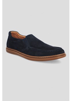 Buty Thames Granatowe ze sklepu Lancerto S.A. w kategorii Półbuty męskie - zdjęcie 184100834