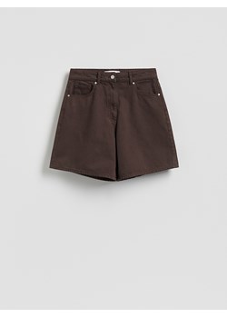 Reserved - Jeansowe bermudy - dark grey jeans ze sklepu Reserved w kategorii Szorty - zdjęcie 184101134