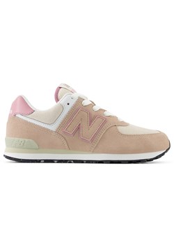 Buty dziecięce New Balance GC574QTC – beżowe ze sklepu New Balance Poland w kategorii Buty sportowe dziecięce - zdjęcie 184101460