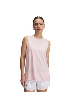 Damski top treningowy Under Armour Tech Tank Twist - różowy ze sklepu Sportstylestory.com w kategorii Bluzki damskie - zdjęcie 184101531