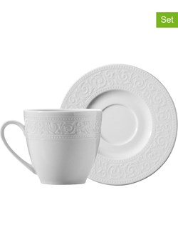 Hermia Filiżanki (6 szt.) w kolorze białym do espresso - 50 ml ze sklepu Limango Polska w kategorii Dzbanki i zaparzacze - zdjęcie 184101774