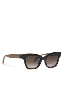 Okulary przeciwsłoneczne Furla WD00118 BX1892 3586S Brązowy ze sklepu eobuwie.pl w kategorii Okulary przeciwsłoneczne damskie - zdjęcie 184102794