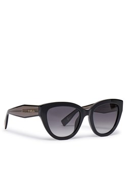 Okulary przeciwsłoneczne Furla Sunglasses Sfu779 WD00107-A.0116-O6000-4401 Czarny ze sklepu eobuwie.pl w kategorii Okulary przeciwsłoneczne damskie - zdjęcie 184102821