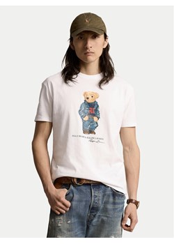 Polo Ralph Lauren T-Shirt 710854497038 Biały Regular Fit ze sklepu MODIVO w kategorii T-shirty męskie - zdjęcie 184103301