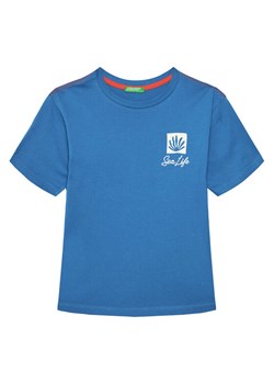 United Colors Of Benetton T-Shirt 3I1XC10P4 Niebieski Oversize ze sklepu MODIVO w kategorii T-shirty chłopięce - zdjęcie 184103343