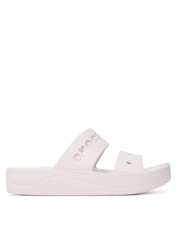 Crocs Klapki BAYA PLATFORM SANDAL 208188-6PI Różowy ze sklepu MODIVO w kategorii Klapki męskie - zdjęcie 184103354