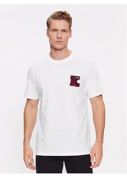 KARL LAGERFELD T-Shirt 240M2204 Biały Regular Fit ze sklepu MODIVO w kategorii T-shirty męskie - zdjęcie 184103382