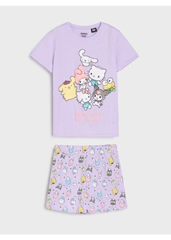 Sinsay - Piżama dwuczęściowa Hello Kitty - fioletowy ze sklepu Sinsay w kategorii Piżamy dziecięce - zdjęcie 184105270