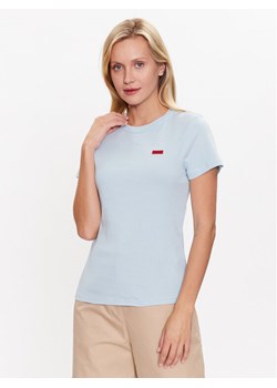 Hugo T-Shirt 50489117 Niebieski Regular Fit ze sklepu MODIVO w kategorii Bluzki damskie - zdjęcie 184105444