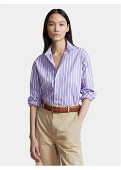 Polo Ralph Lauren Koszula Ls Rmsy St 211910743005 Fioletowy Regular Fit ze sklepu MODIVO w kategorii Koszule damskie - zdjęcie 184105543