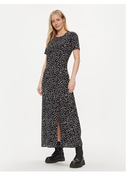 Tommy Jeans Sukienka letnia Tjw Ditsy Midi Slit Dress DW0DW17418 Czarny Slim Fit ze sklepu MODIVO w kategorii Sukienki - zdjęcie 184105561