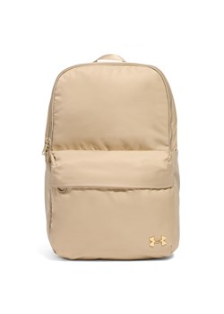 Damski plecak treningowy Under Armour UA Studio Spirit Backpack - beżowy ze sklepu Sportstylestory.com w kategorii Plecaki - zdjęcie 184107523