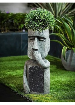 FLORIANE GARDEN Wazon w kolorze szarym - wys. 36 x Ø 20 cm ze sklepu Limango Polska w kategorii Wazony - zdjęcie 184107621