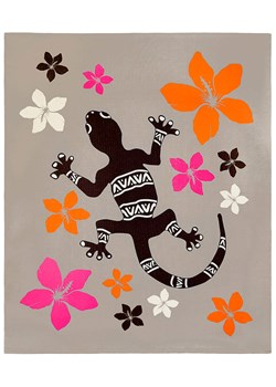 Le Comptoir de la Plage Ręcznik plażowy &quot;Tavira&quot; w kolorze beżowym ze wzorem - 170 x 140 cm ze sklepu Limango Polska w kategorii Ręczniki - zdjęcie 184107661