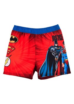 Justice League Szorty kąpielowe &quot;Liga Sprawiedliwości&quot; w kolorze czerwonym ze sklepu Limango Polska w kategorii Kąpielówki chłopięce - zdjęcie 184107971