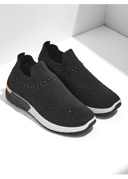 Royalfashion Wsuwane damskie materiałowe buty sportowe SparkFit Slip-On ze sklepu royalfashion.pl w kategorii Buty sportowe damskie - zdjęcie 184109230