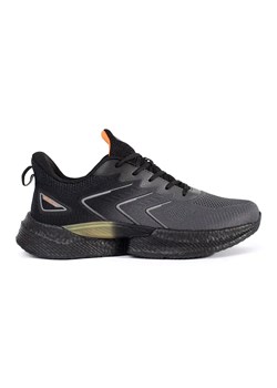 Vico Szaro-czarne męskie buty sportowe szare ze sklepu ButyModne.pl w kategorii Buty sportowe męskie - zdjęcie 184109784