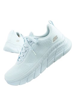 Buty Skechers Bobs W 117385/LTBL niebieskie ze sklepu ButyModne.pl w kategorii Buty sportowe damskie - zdjęcie 184109813